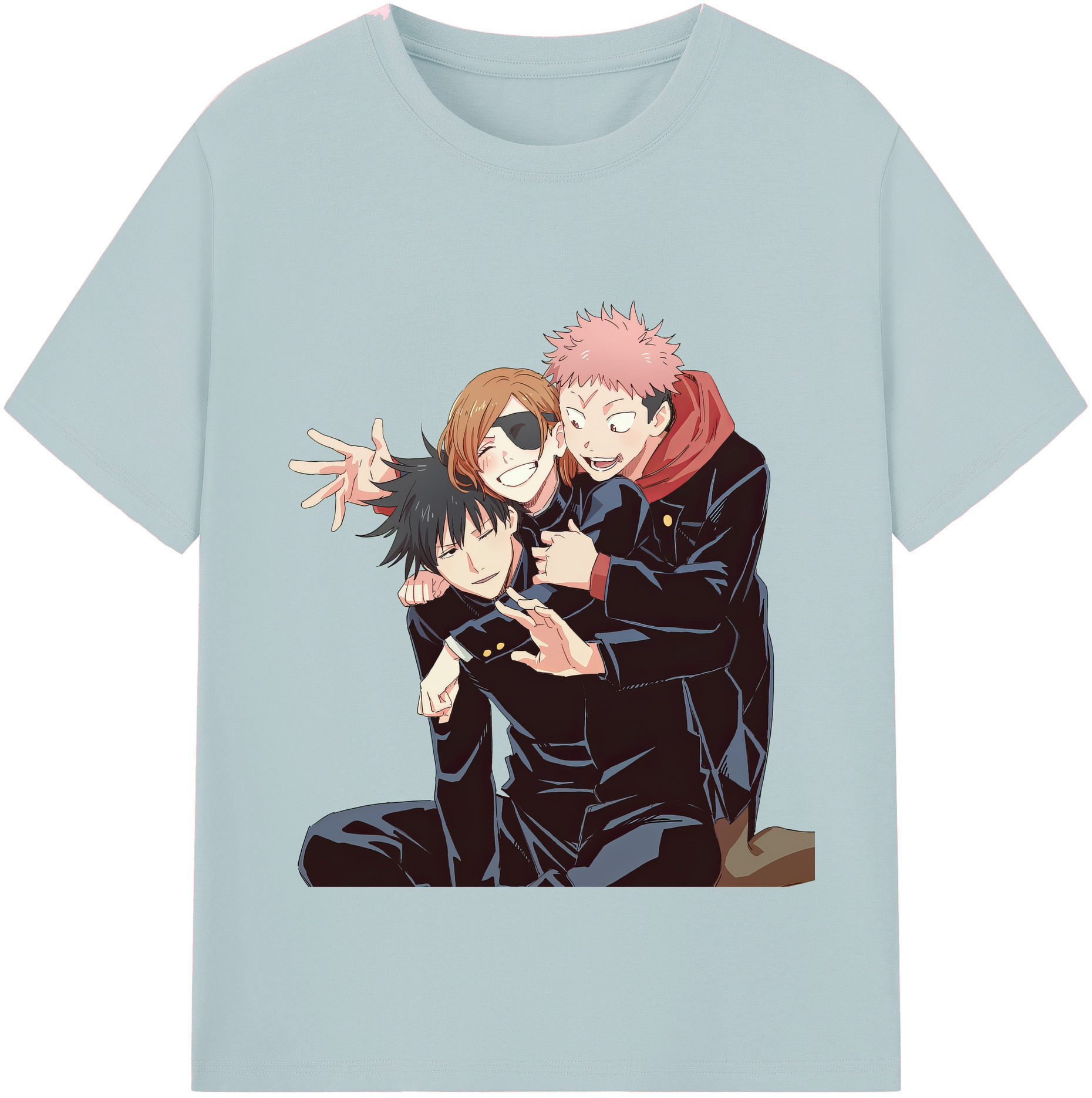 （画像用） 呪術廻戦 Jujutsu Kaisen 綿100％半袖Tシャツ（フロントプリント）